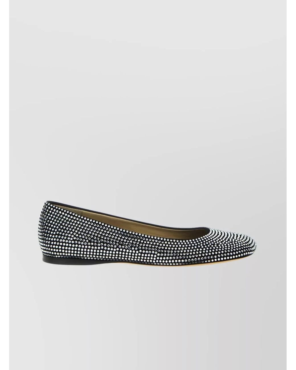 Loewe Black Leather Toy Ballet Flats