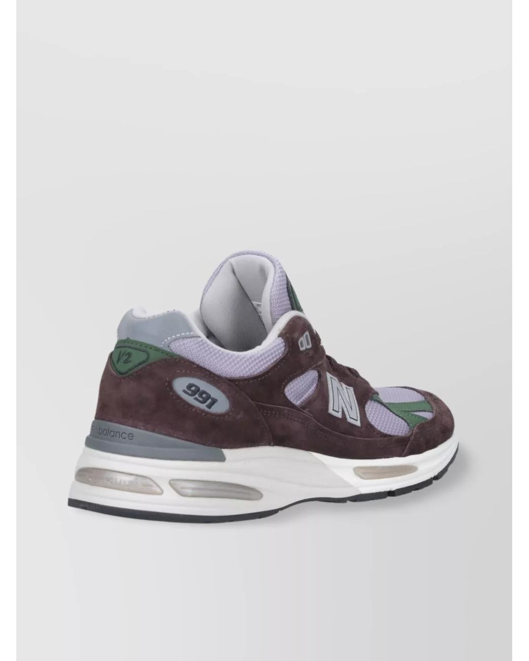 New Balance Multicolor Leather Low Top Sneakers