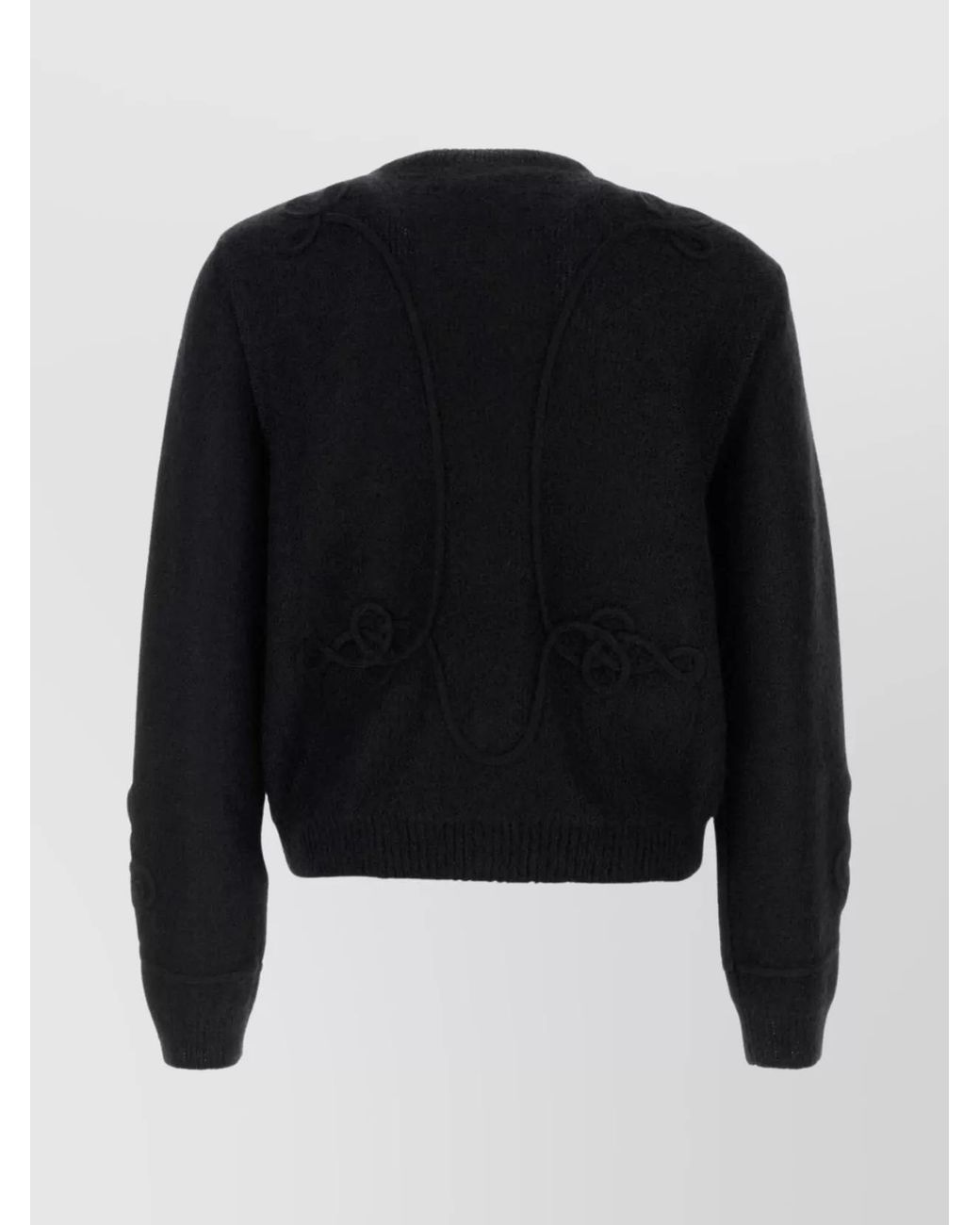 McQueen Black Cardigan for men