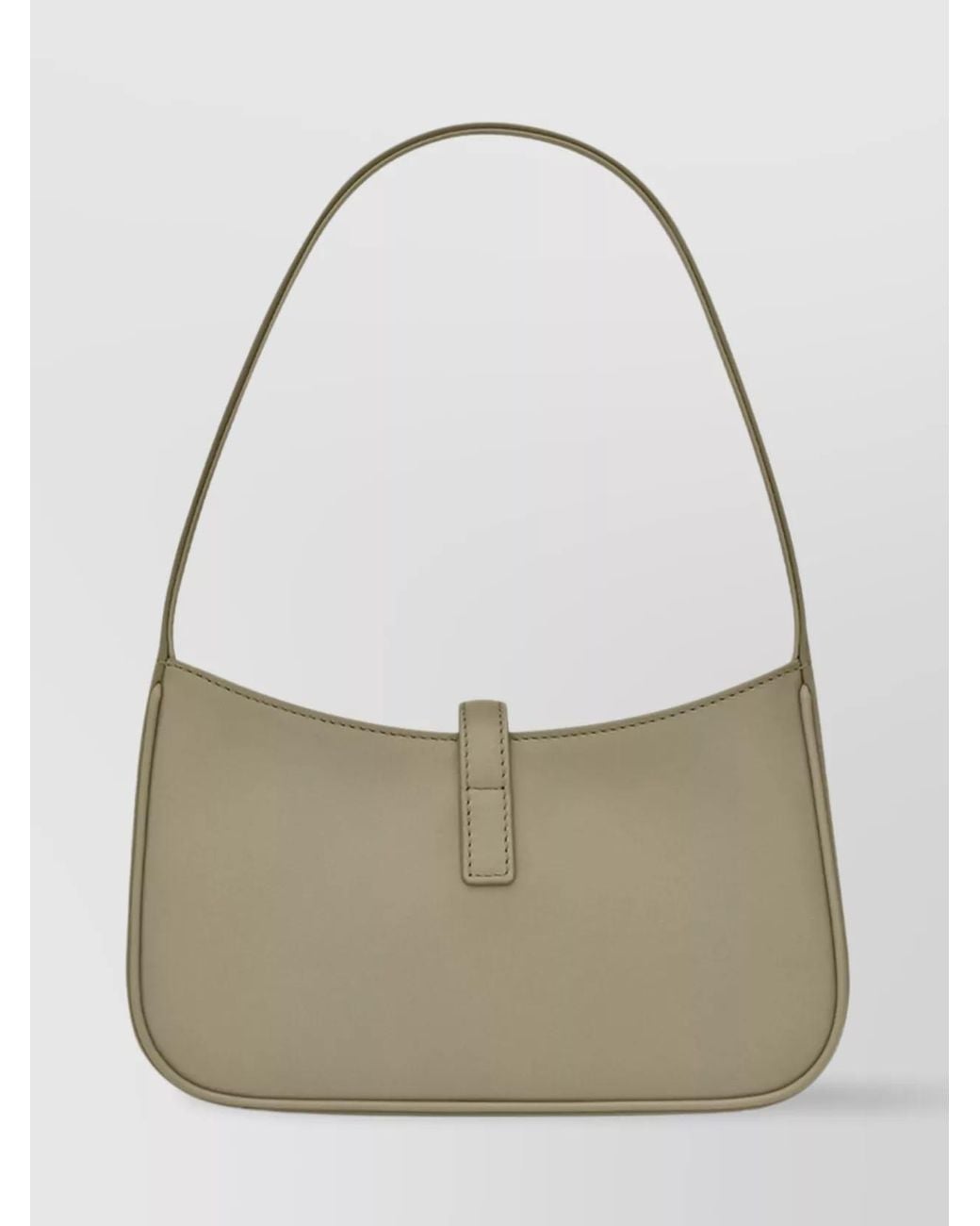Saint Laurent Green Le 5 À 7 Mini Leather Shoulder Bag