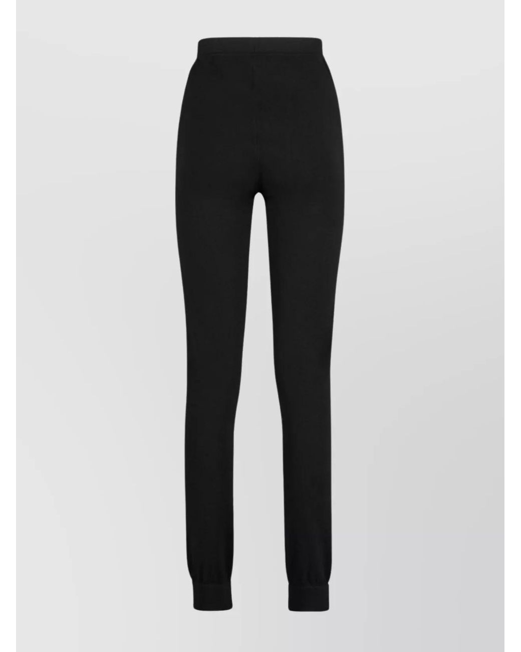 Saint Laurent Black Cashmere Track Pants