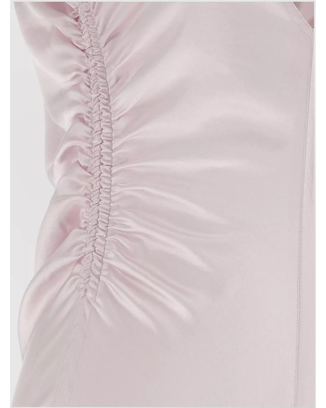 Sportmax Pink Polyester Katia Midi Dress