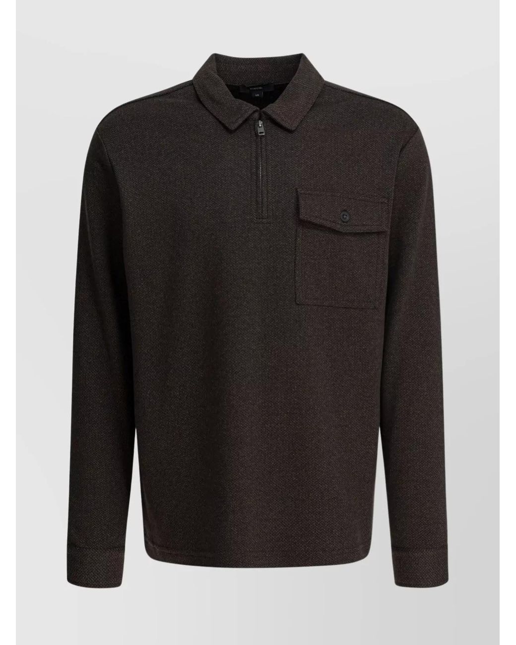 Vince Black Polo Shirt for men