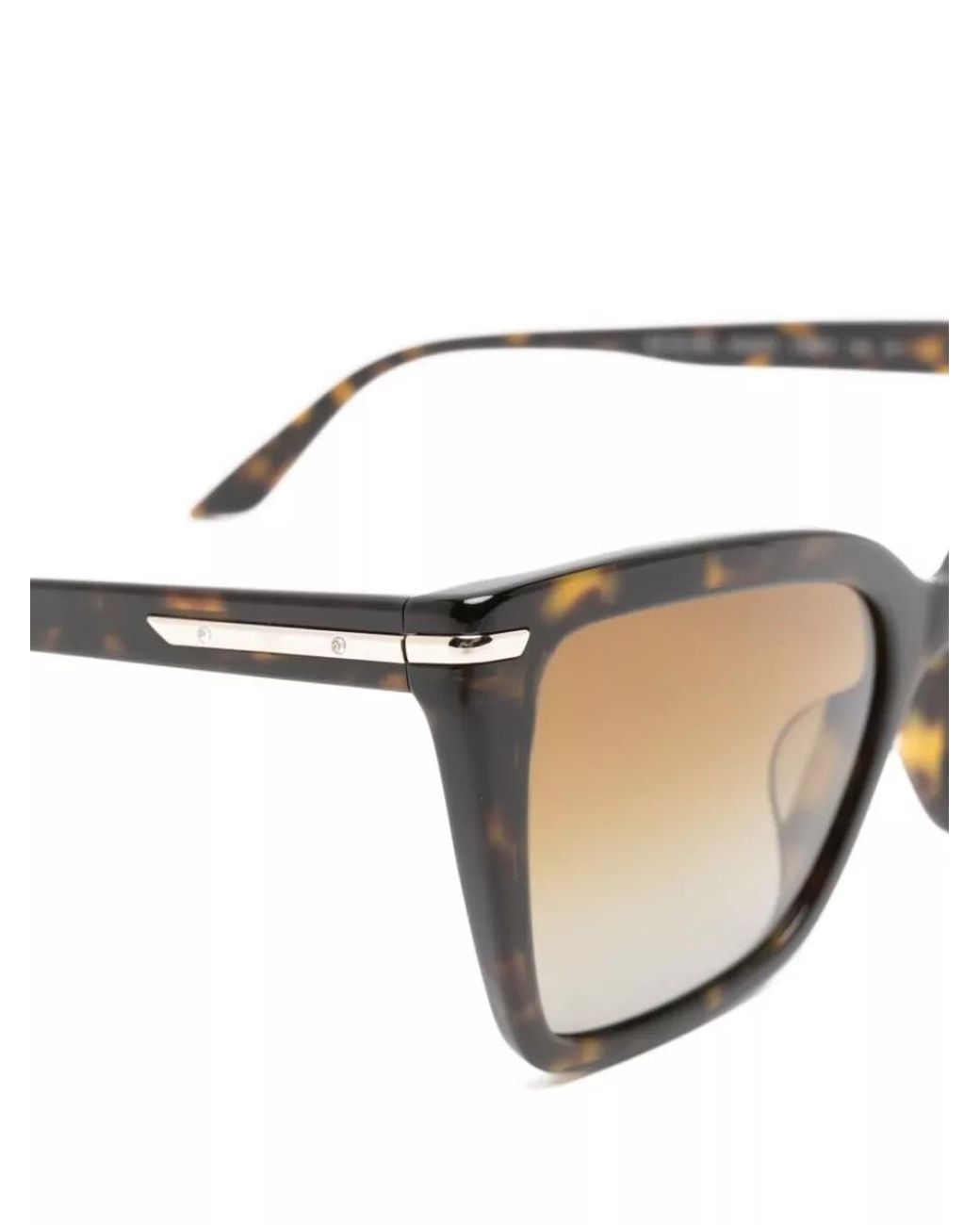 Emporio Armani Multicolor Geometric Frame Sunglasses