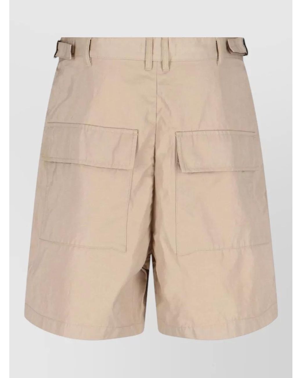 Entire studios Natural Straight Knee-Length Shorts