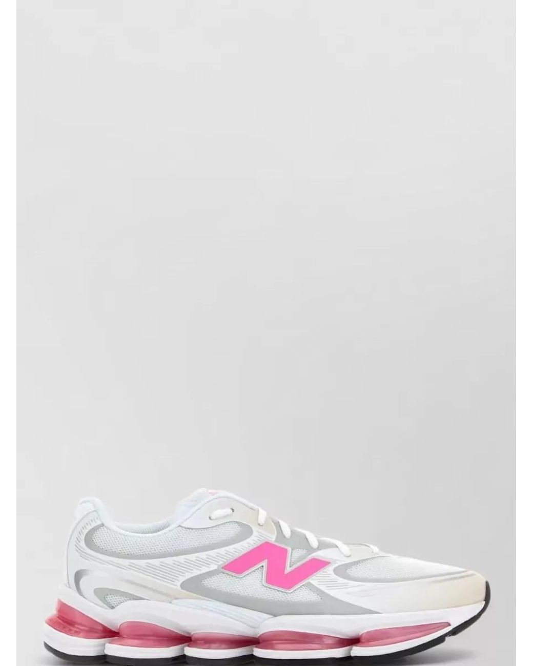 New Balance Pink Two-Tone Mesh Low-Top Sneakers for men