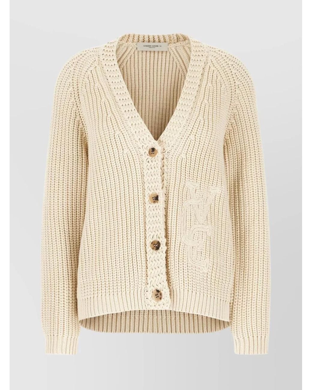 Golden Goose Deluxe Brand Natural Melody Cardigan