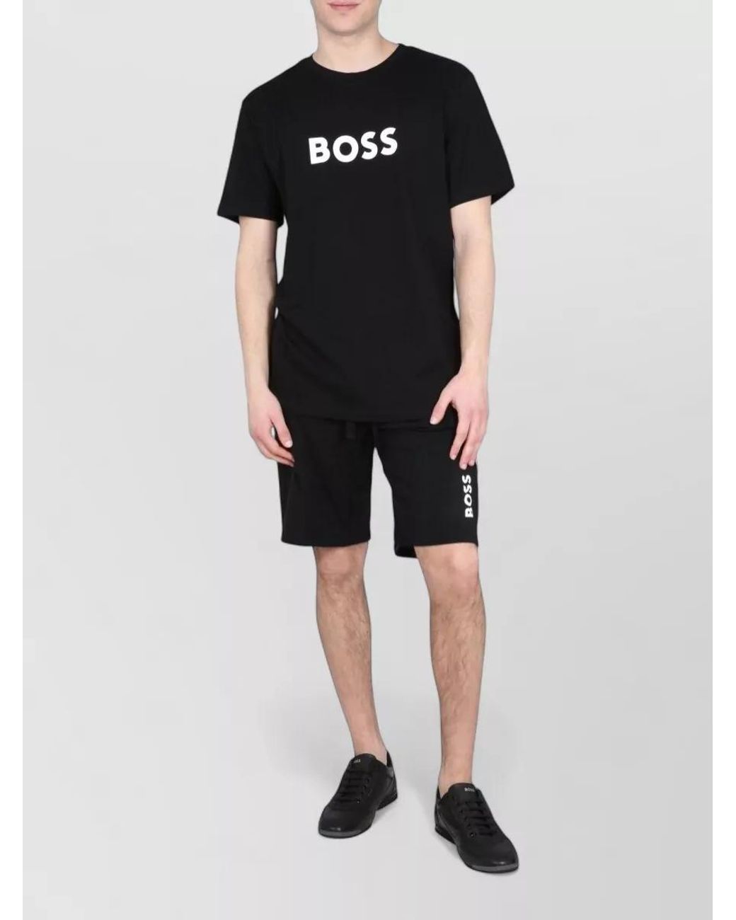 Boss Black Regular-Fit Cotton Crew-Neck T-Shirt for men
