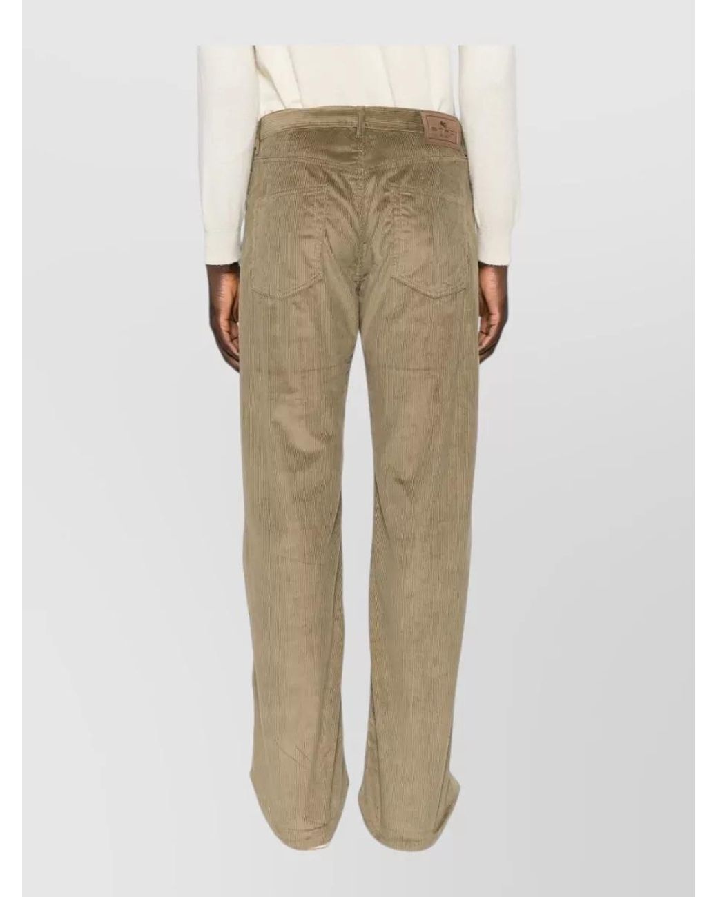 Etro Natural Straight-Leg Denim Jeans for men