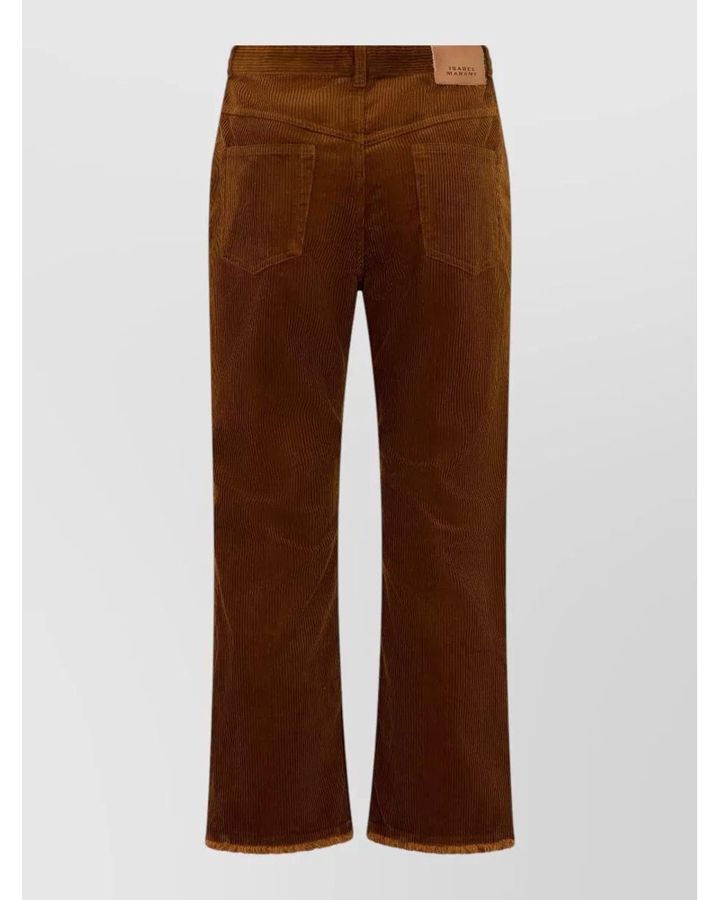 Isabel Marant Brown Flared Trousers
