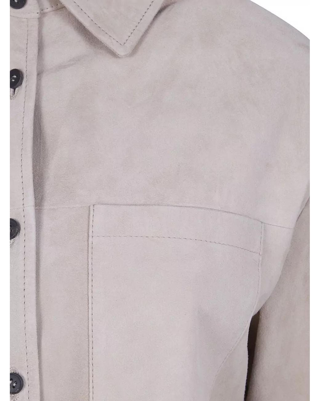 DR. HOPE Multicolor Suede Oversized Jacket