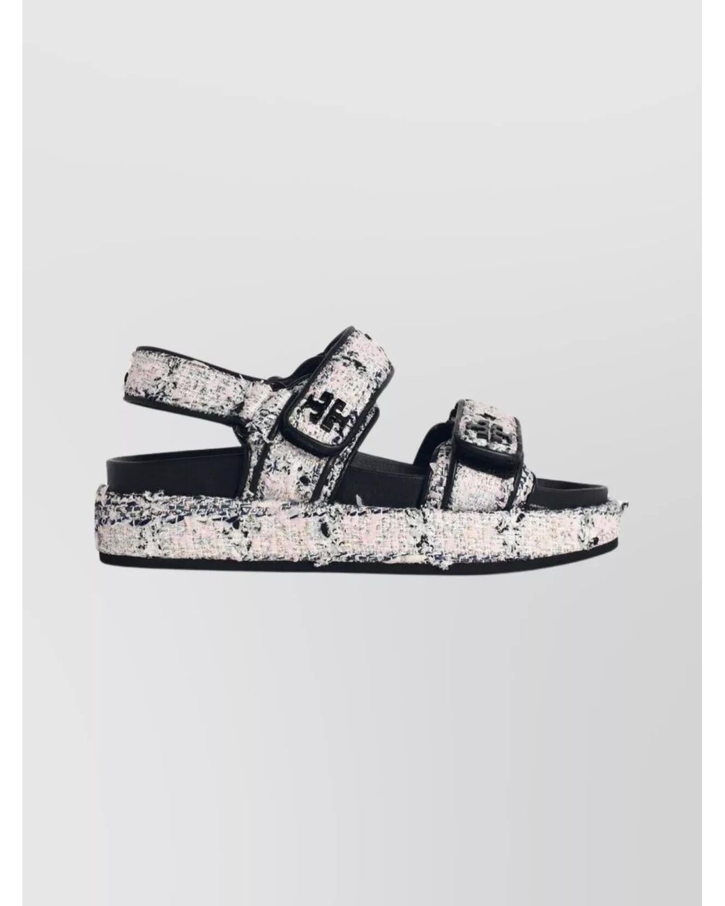 Tory Burch Blue Leather Kira Sport Sandals