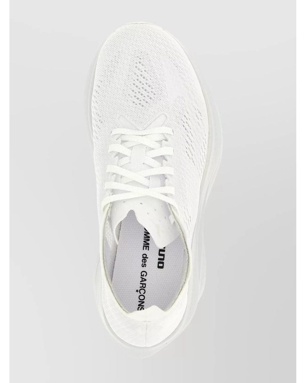 Comme des Garçons White Technical Low-Top Sneakers