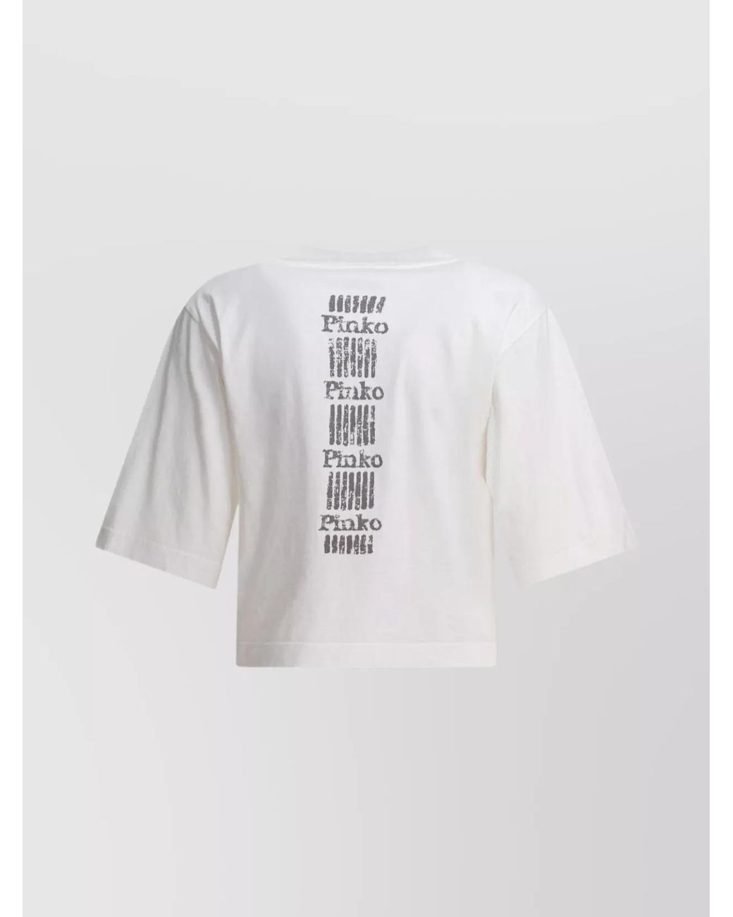 Pinko White Cotton T-Shirt