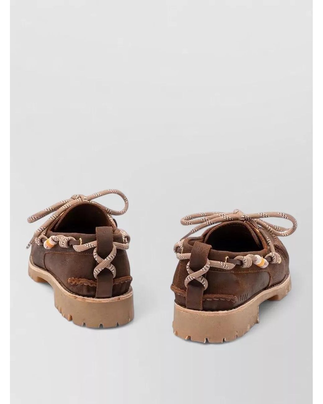 Golden Goose Deluxe Brand Brown Leather Cruise Loafers for men