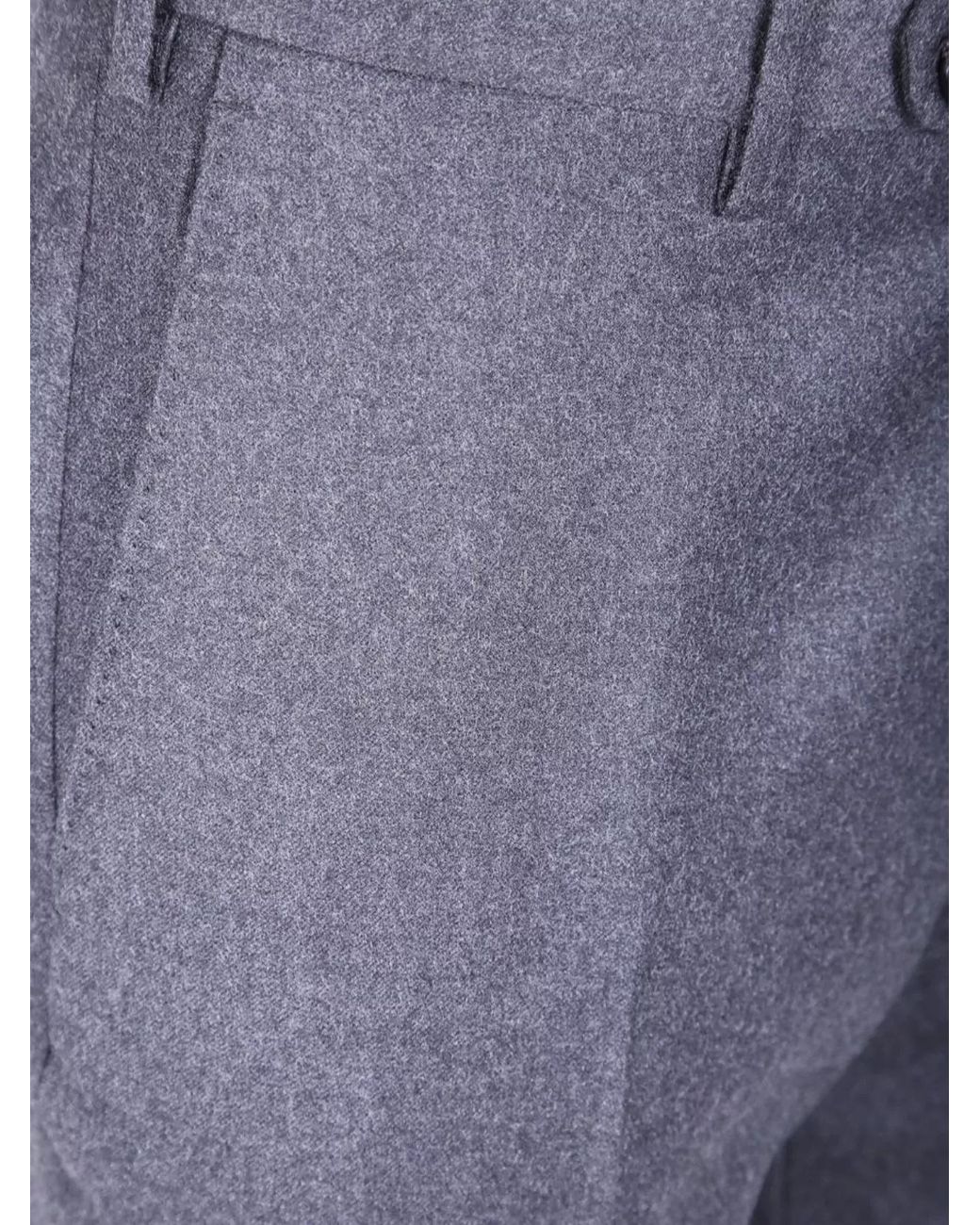 Incotex Blue Slim-Fit Tailored Trousers for men