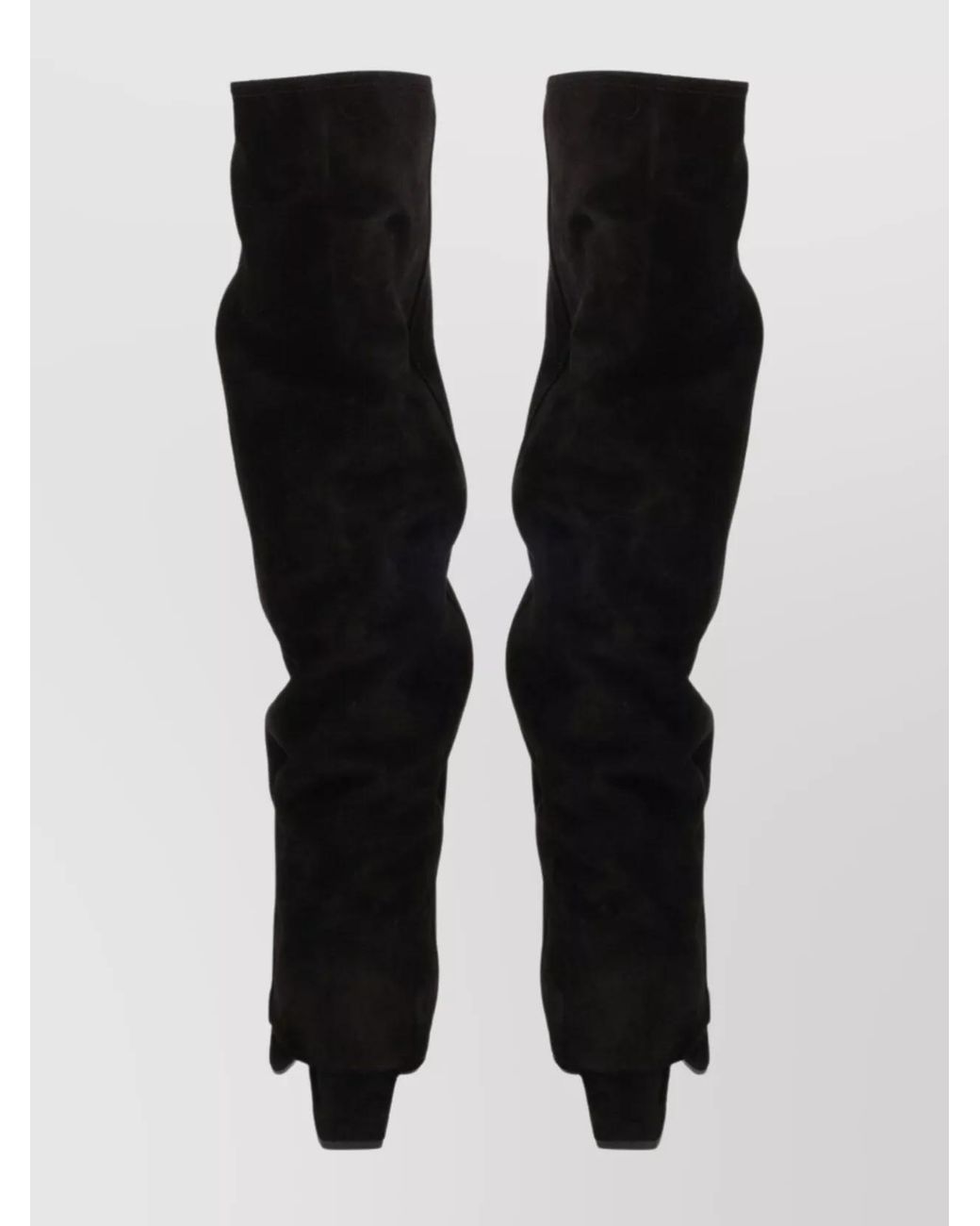 Paris Texas Black Leather Jane 60 Boots