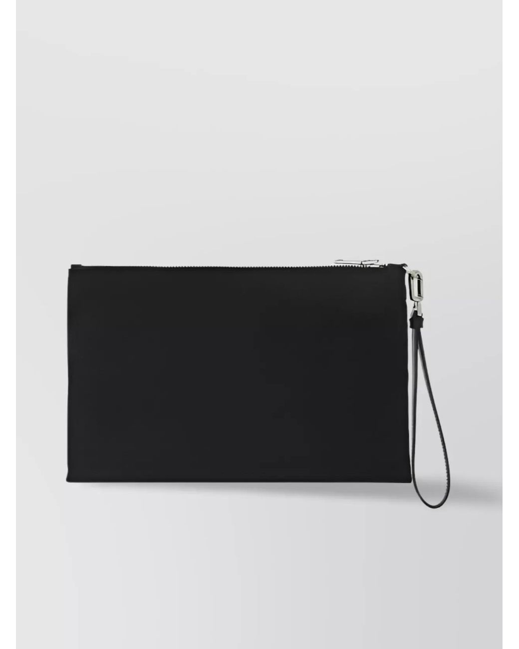 Prada Black Recycled Nylon Clutch Bag for men