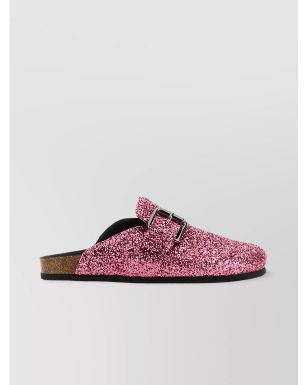 Philosophy Pink Glitter Sandals