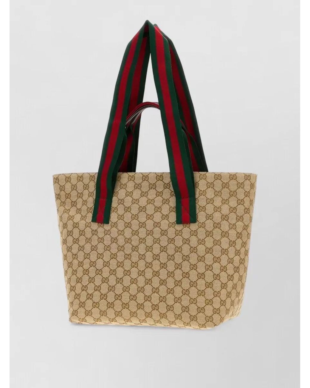 Gucci Natural Small Gg Canvas Tote Bag for men