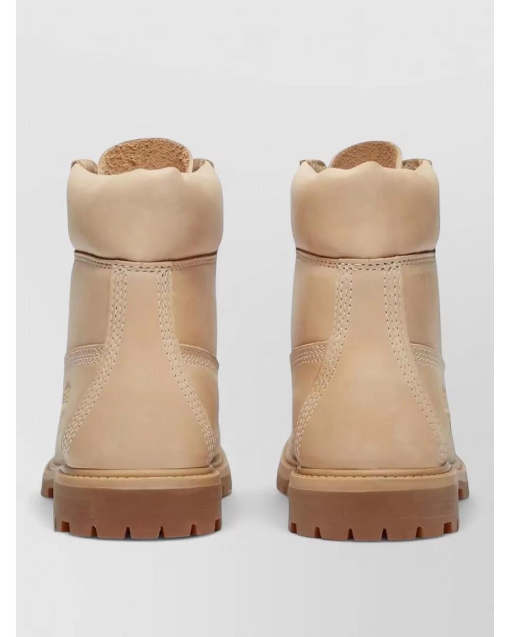 Timberland Natural Leather Ankle Boots