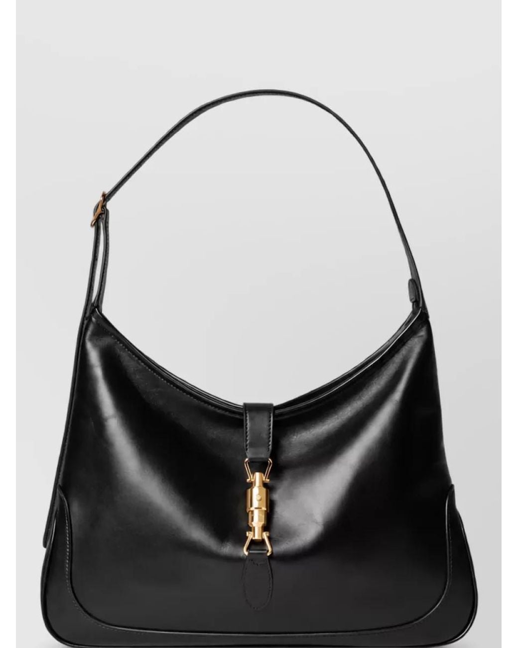 Gucci Black Jackie 1961 Leather Shoulder Bag