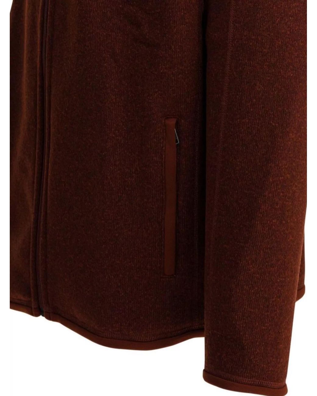 Patagonia Brown Fleece Zip Jacket for men