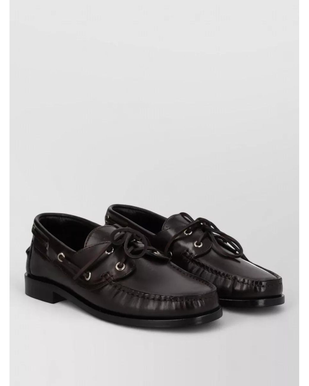 Aeyde Black Leather Loafers