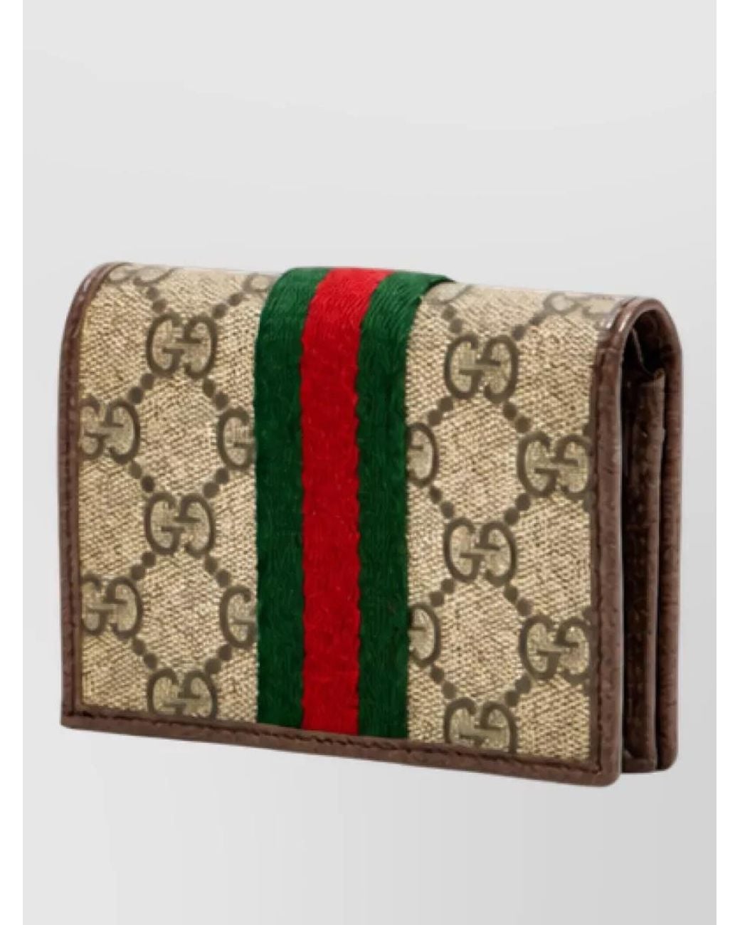 Gucci Multicolor Small Canvas Wallet