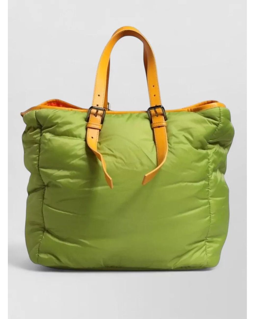 Dolce & Gabbana Green Daily Nylon Quilted Shoulder Bag
