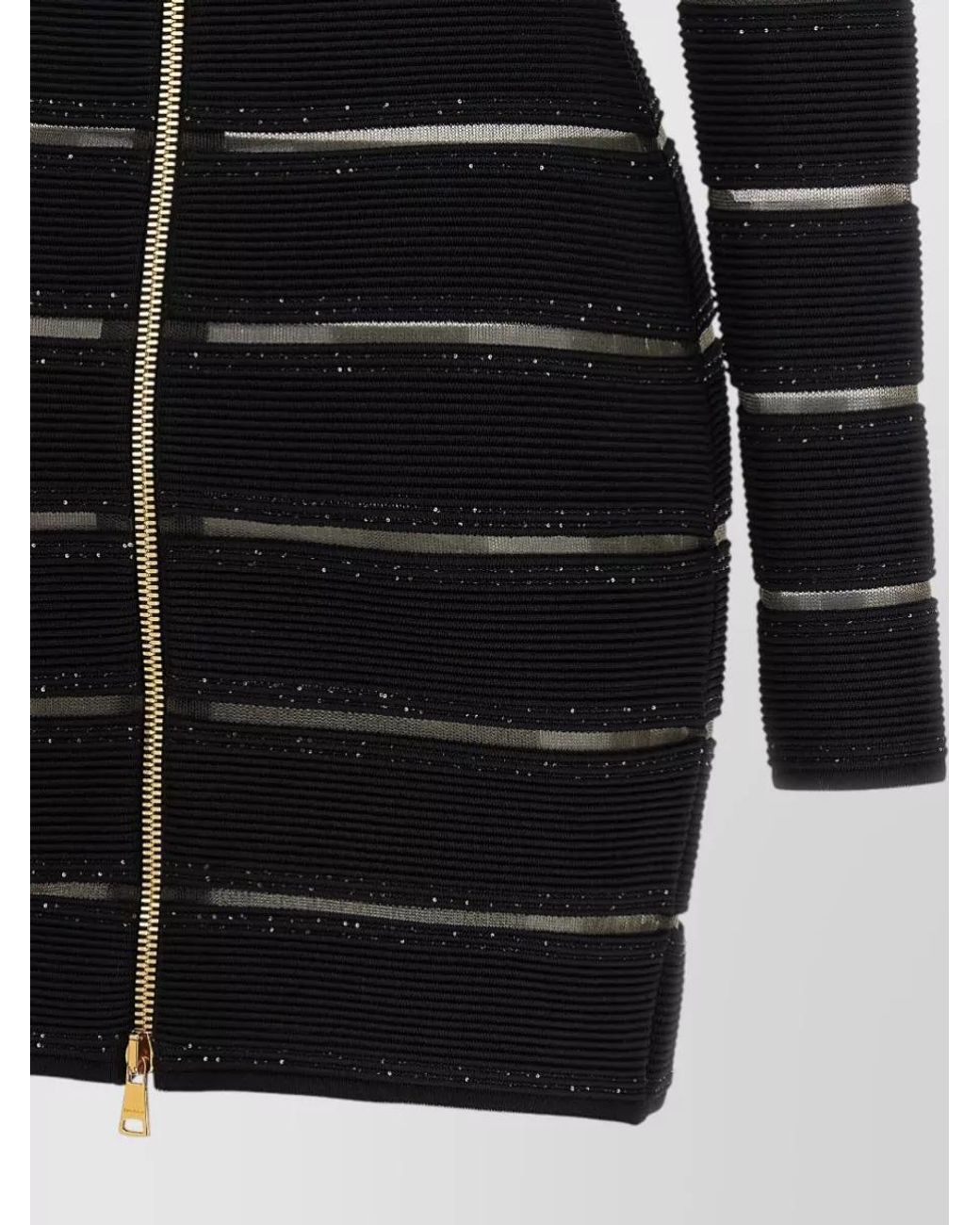 Balmain Black Bodycon Dress