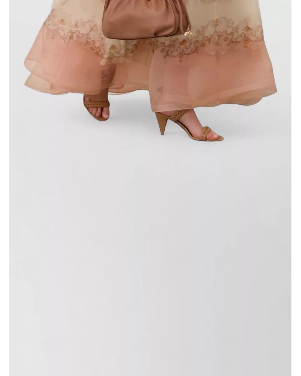 Zimmermann Pink Leather Clutch
