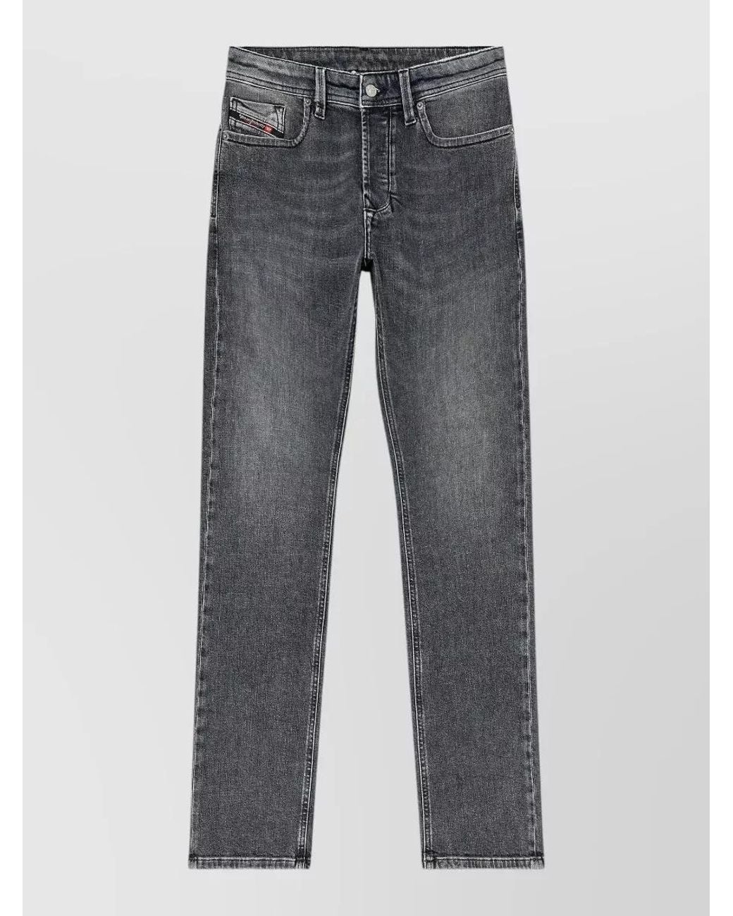 DIESEL Gray Denim 1985 Larkee Jeans for men