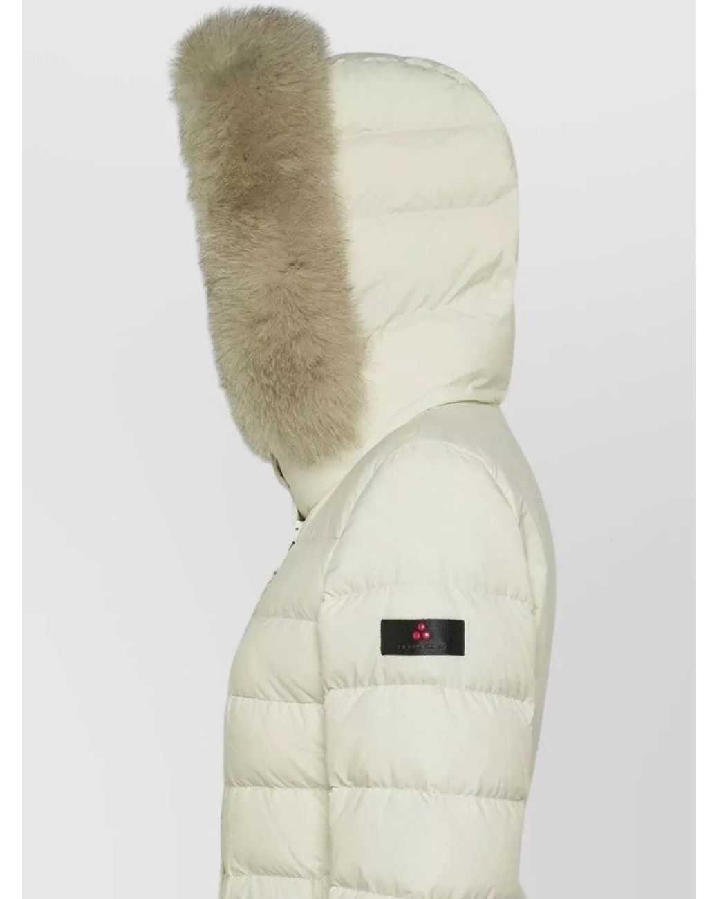Peuterey Natural Quilted Down Puffer Jacket