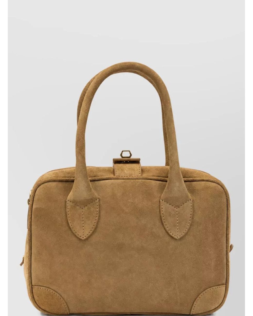 Golden Goose Deluxe Brand Natural Na Leather Shoulder Bag