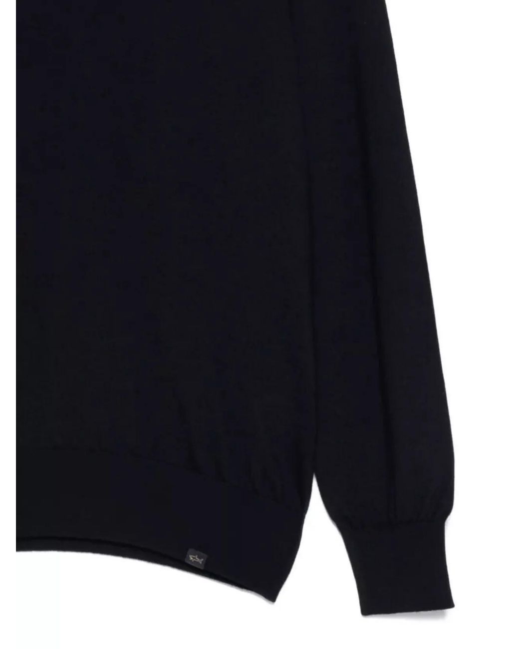 Paul & Shark Blue Wool Crewneck Jumper for men