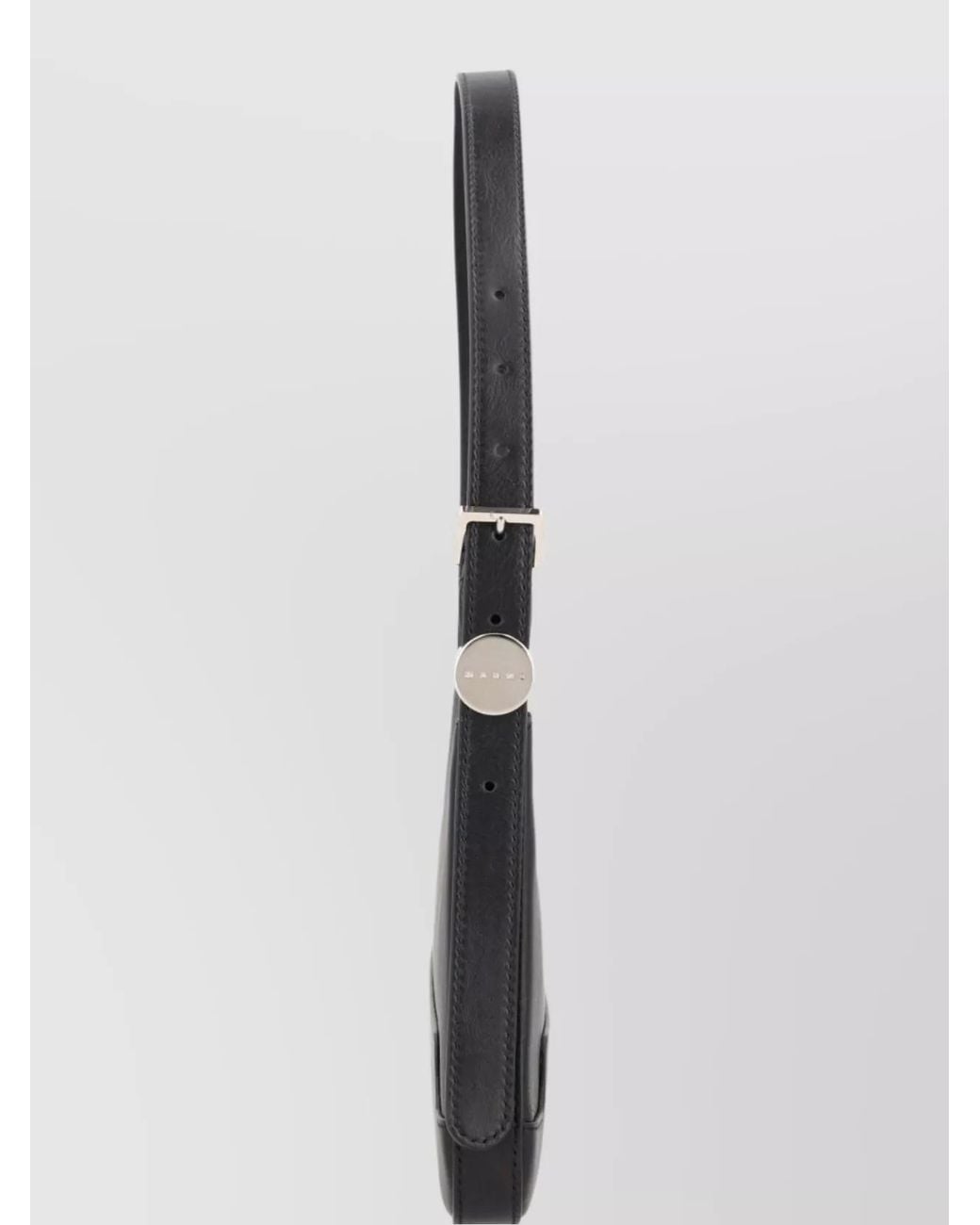 Marni Black Museo Leather Shoulder Bag