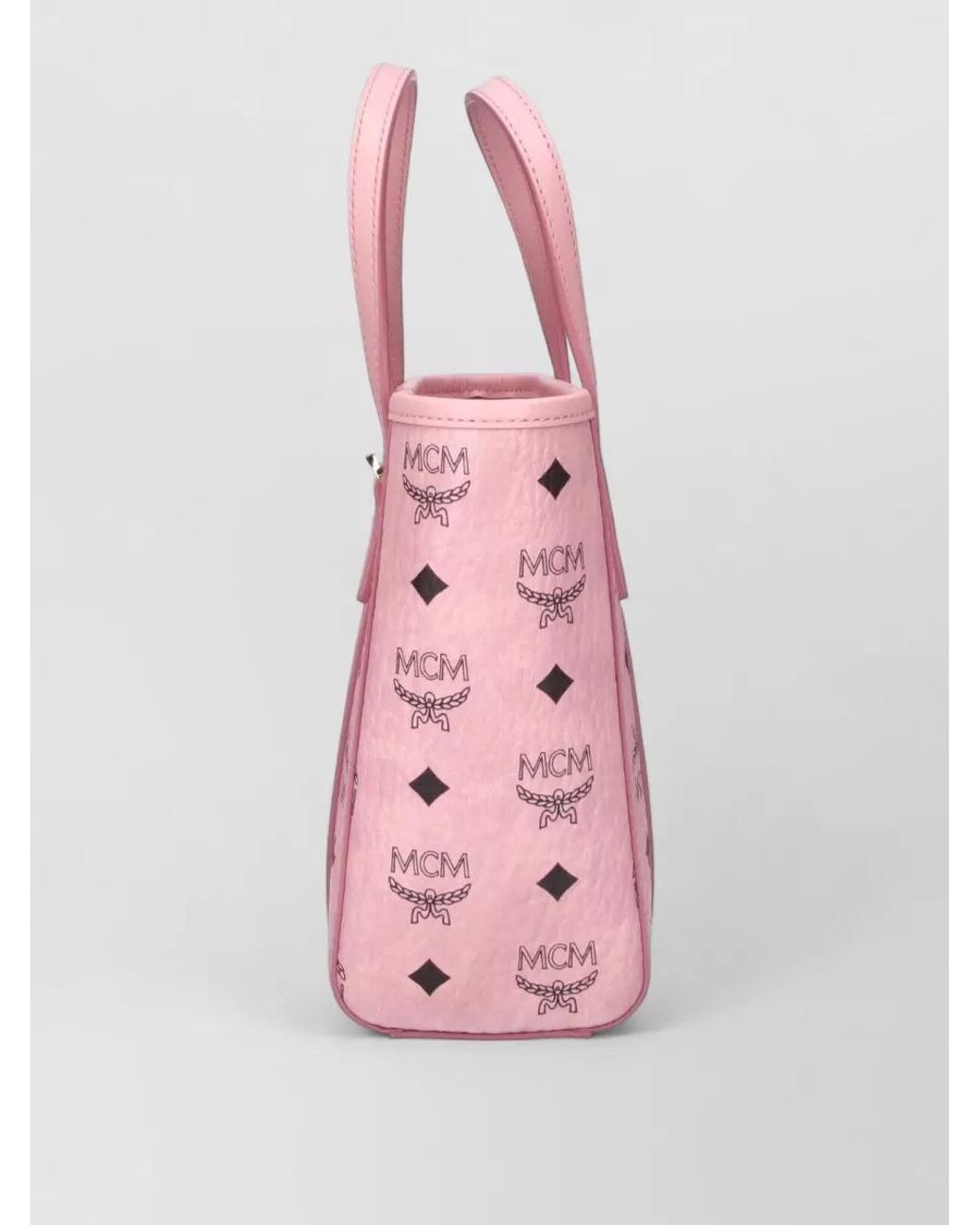 MCM Pink Mini Toni Tote Bag