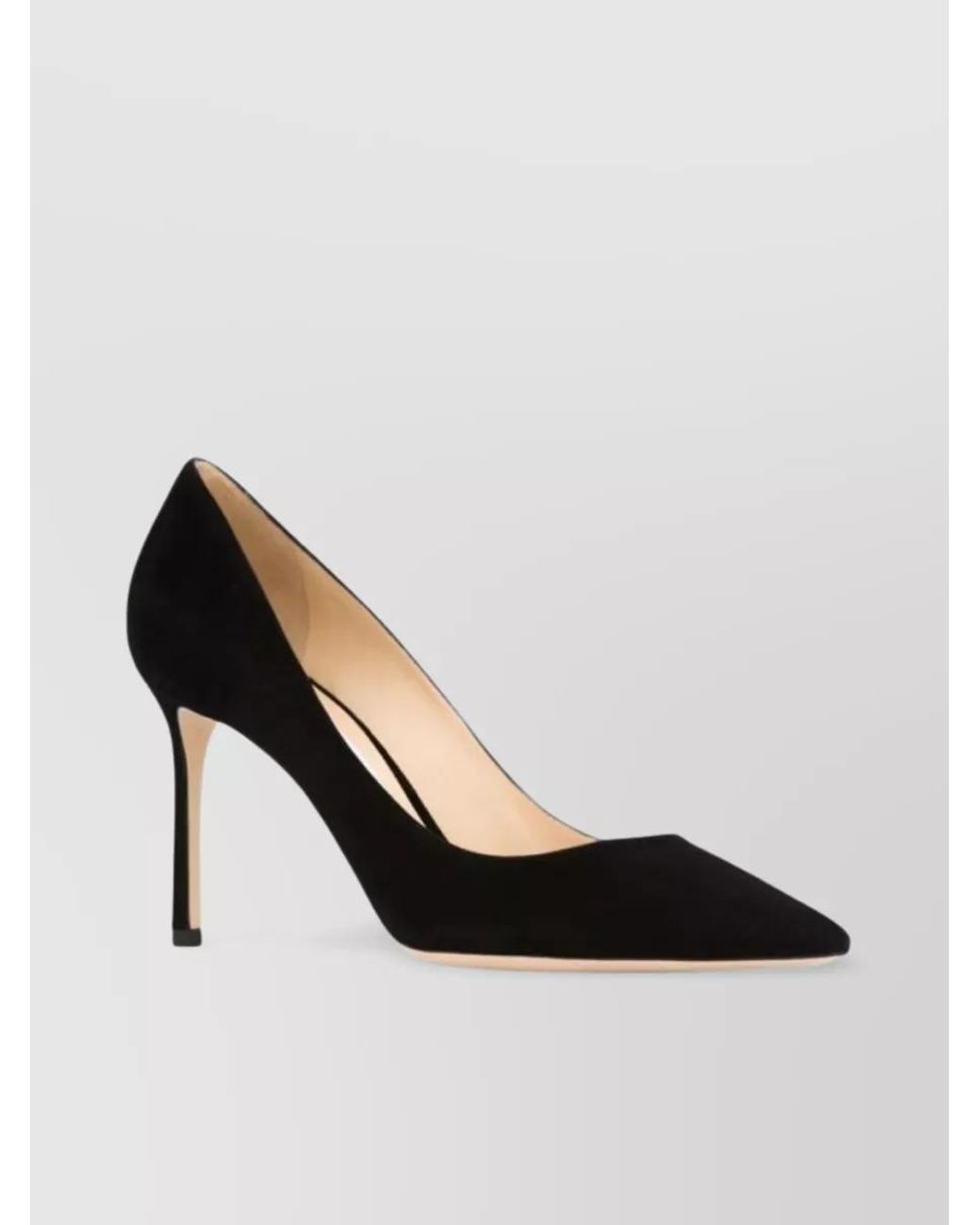 Jimmy Choo Black Romy Suede Pumps