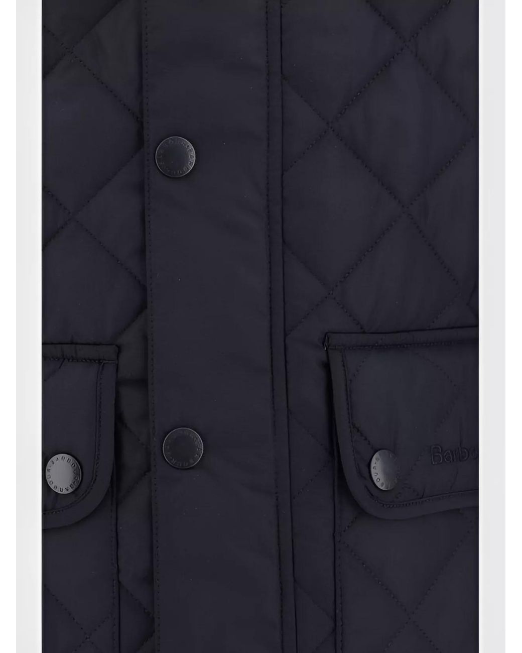 Barbour Blue Quilted Sleeveless Jacket for men