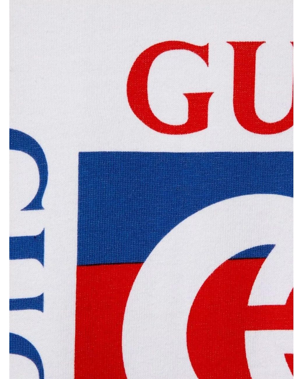 Gucci White Interlocking G Cotton Jersey T-Shirt for men