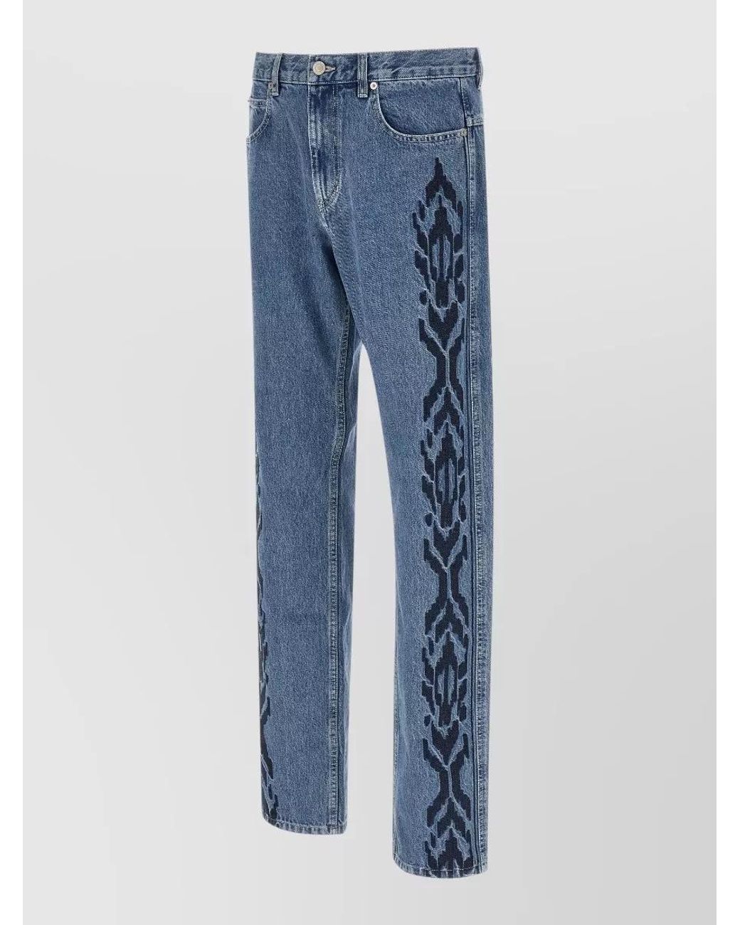 Isabel Marant Blue Denim Straight-Leg Jeans for men