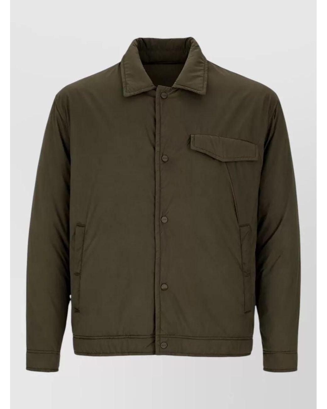 Herno Green Regular-Fit Lightweight Jacket for men