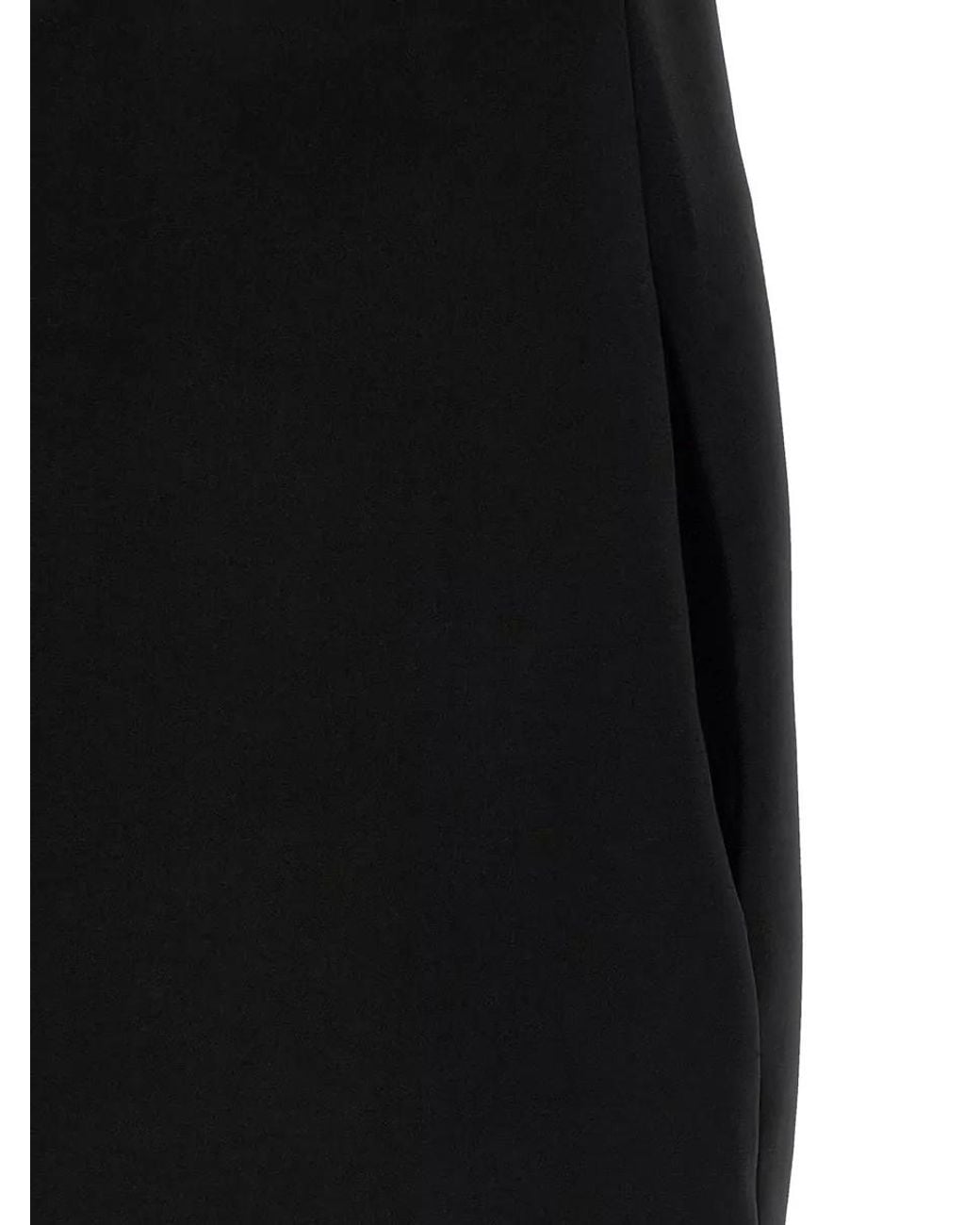 Self-Portrait Black Off-Shoulder Mini Dress