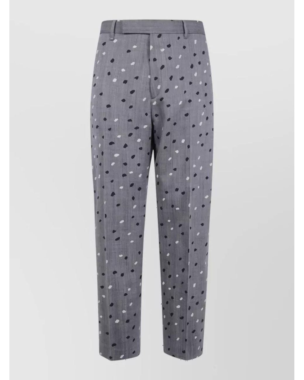 Paul Smith Gray Wool Tailored Trousers for men