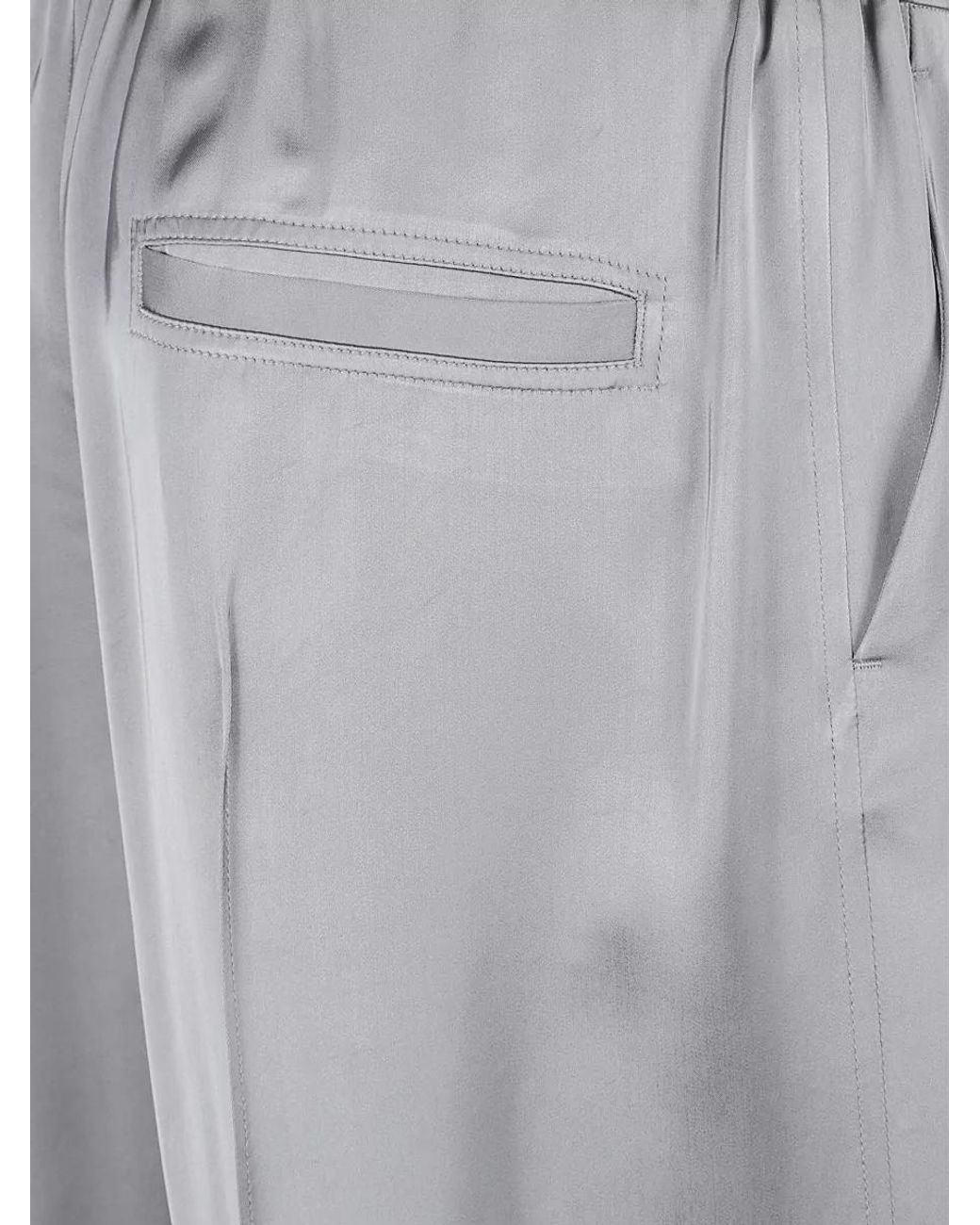 Jil Sander Gray Pyjama Trousers