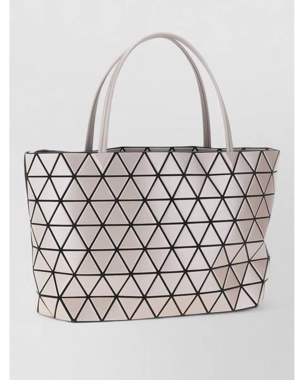 Issey Miyake White Mesh Tote Bag