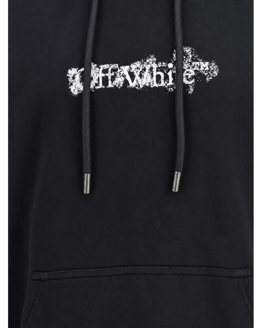 Off-White c/o Virgil Abloh Blue Cotton Hoodie for men