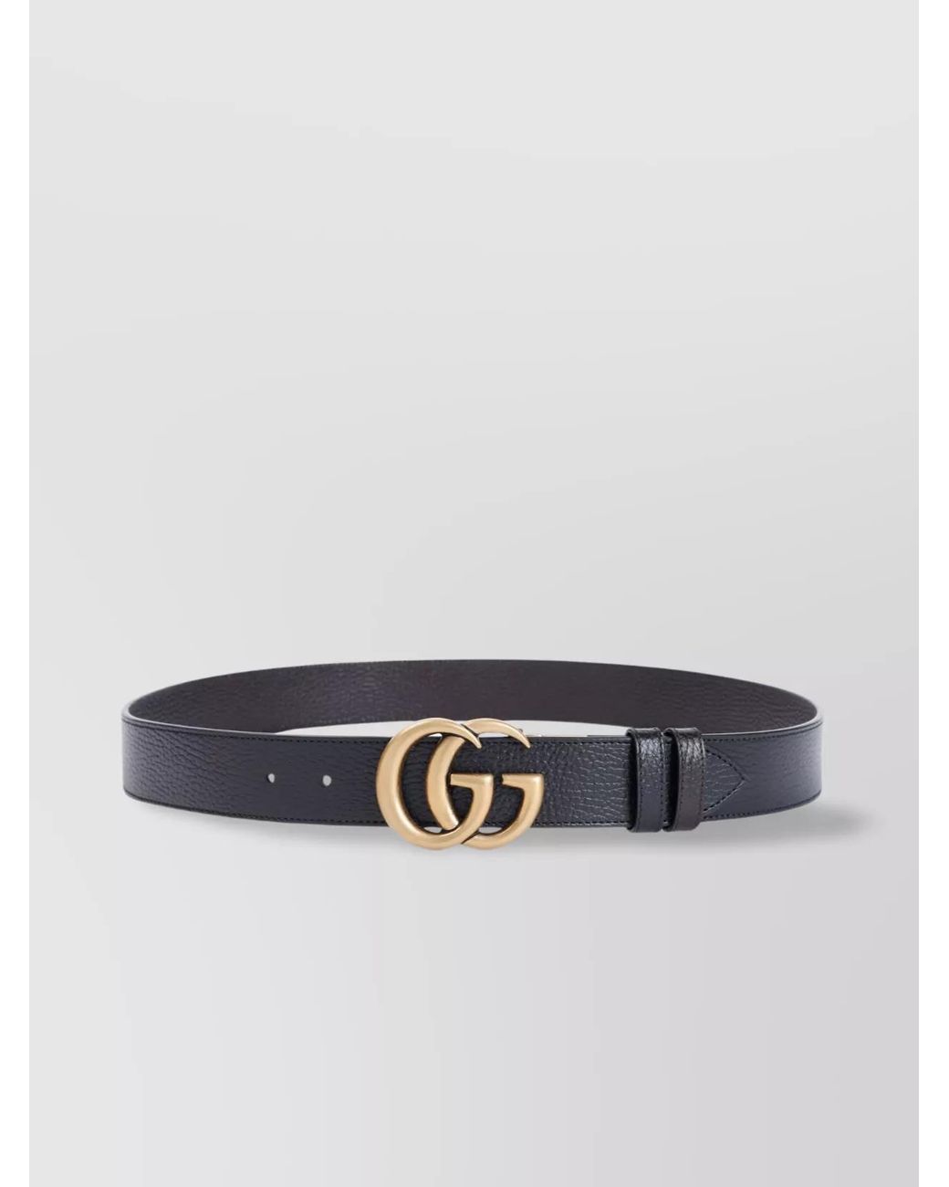 Gucci Blue Leather Reversible Belt for men