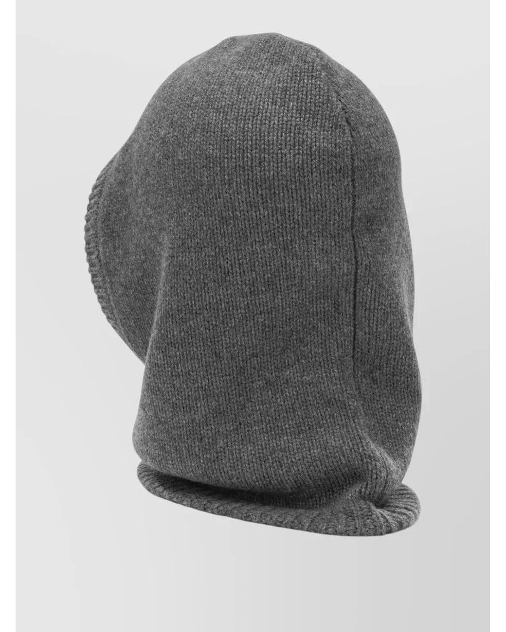 Lisa Yang Gray Cashmere Balaclava